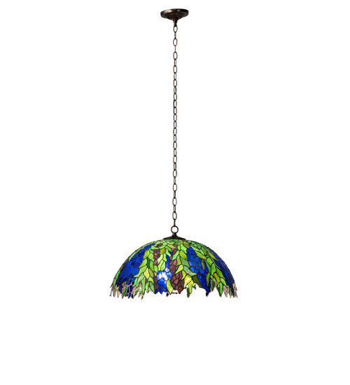 Meyda Tiffany - 241858 - Three Light Pendant - Tiffany Honey Locust