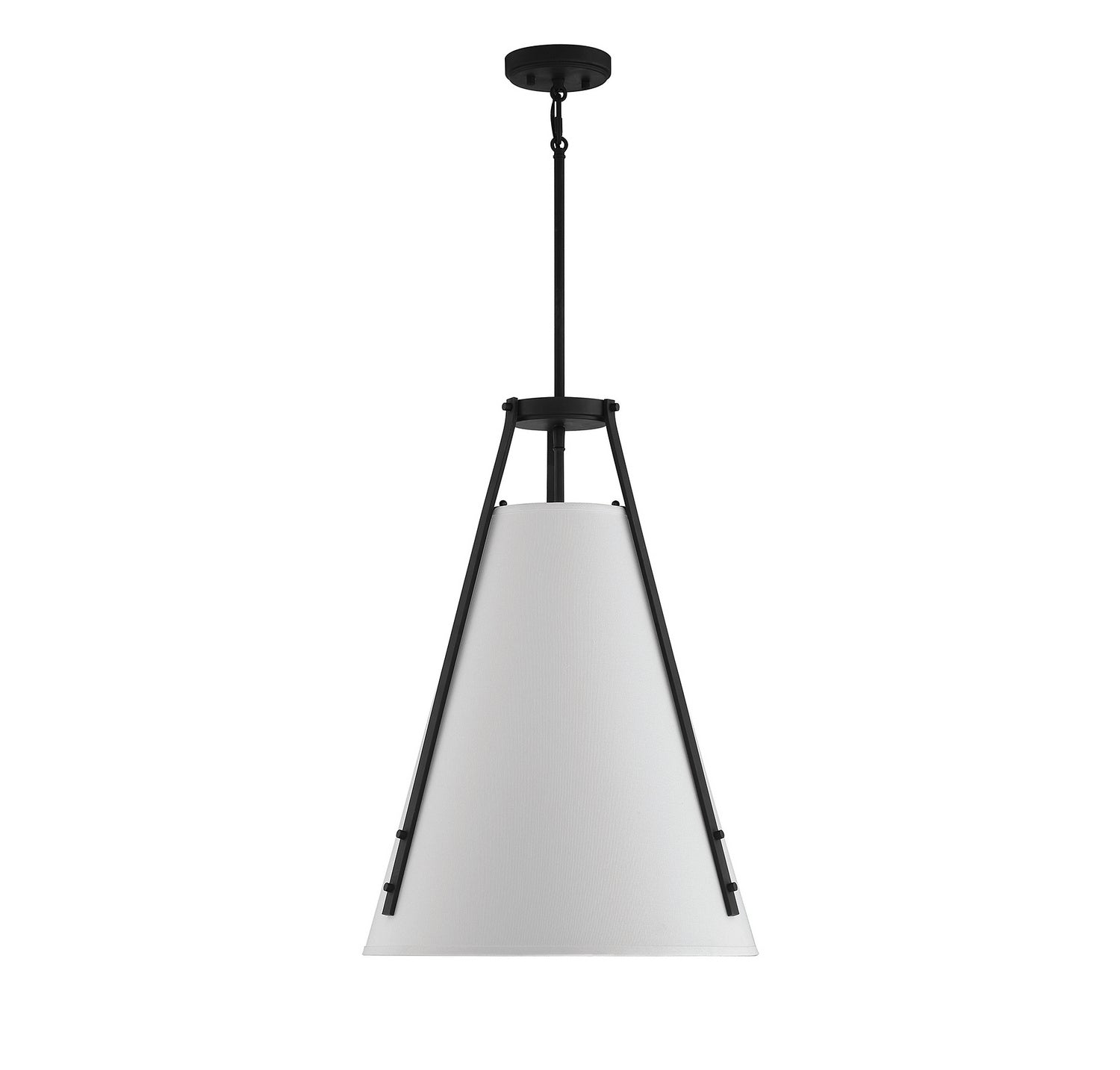 Savoy House - 7-2521-4-89 - Four Light Pendant - Newport - Matte Black