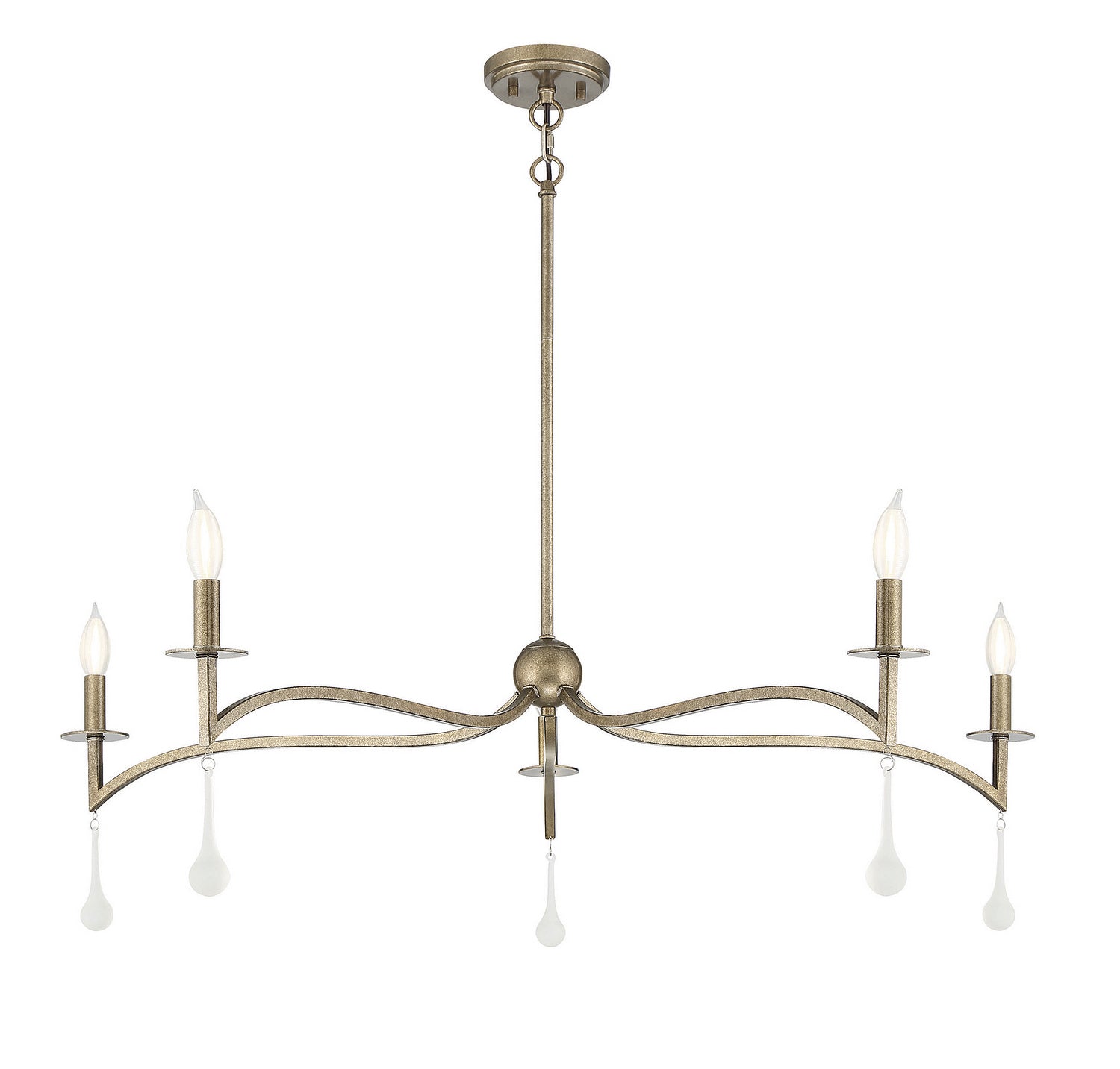 Savoy House - 1-1099-5-182 - Five Light Chandelier - Laramie - Chelsea Gold