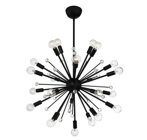 Savoy House - 7-6099-24-89 - 24 Light Chandelier - Galea - Matte Black