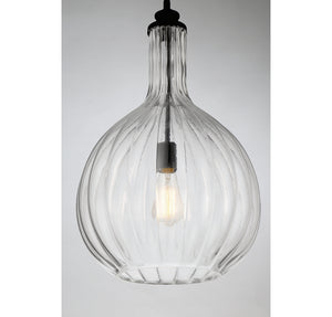 Savoy House - 7-2255-1-89 - One Light Pendant - Brandon - Matte Black