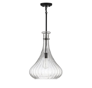 Savoy House - 7-2265-1-89 - One Light Pendant - Bristo - Matte Black