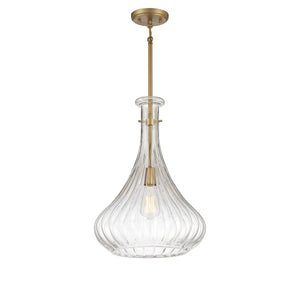 Savoy House - 7-2265-1-322 - One Light Pendant - Bristo - Warm Brass