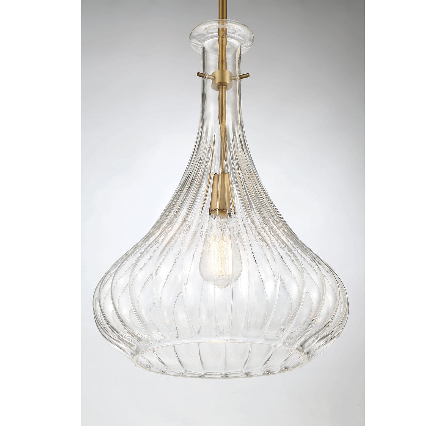 Savoy House - 7-2265-1-322 - One Light Pendant - Bristo - Warm Brass