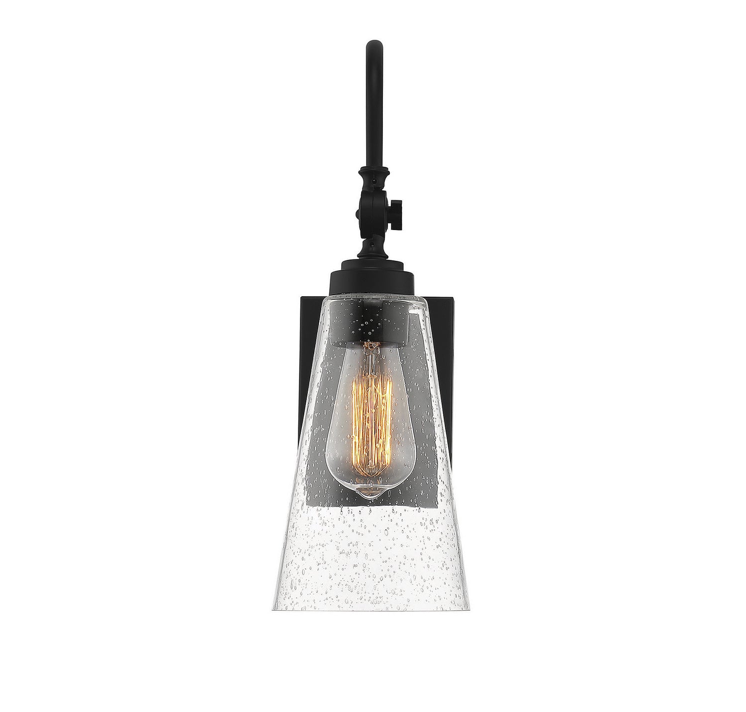 Savoy House - 9-108-1-89 - One Light Wall Sconce - York - Matte Black