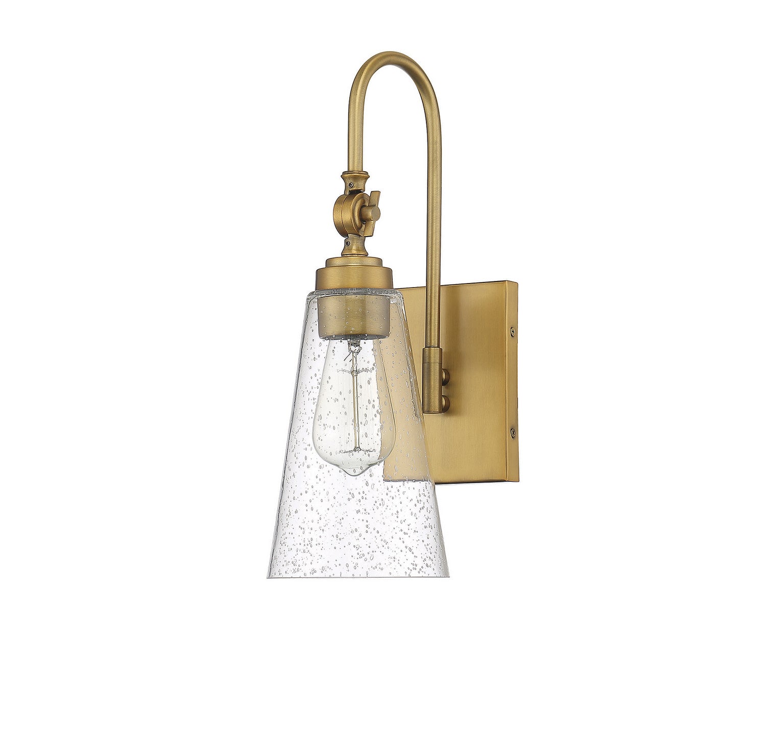 Savoy House - 9-108-1-322 - One Light Wall Sconce - York - Warm Brass