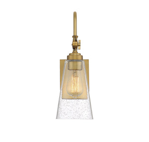 Savoy House - 9-108-1-322 - One Light Wall Sconce - York - Warm Brass