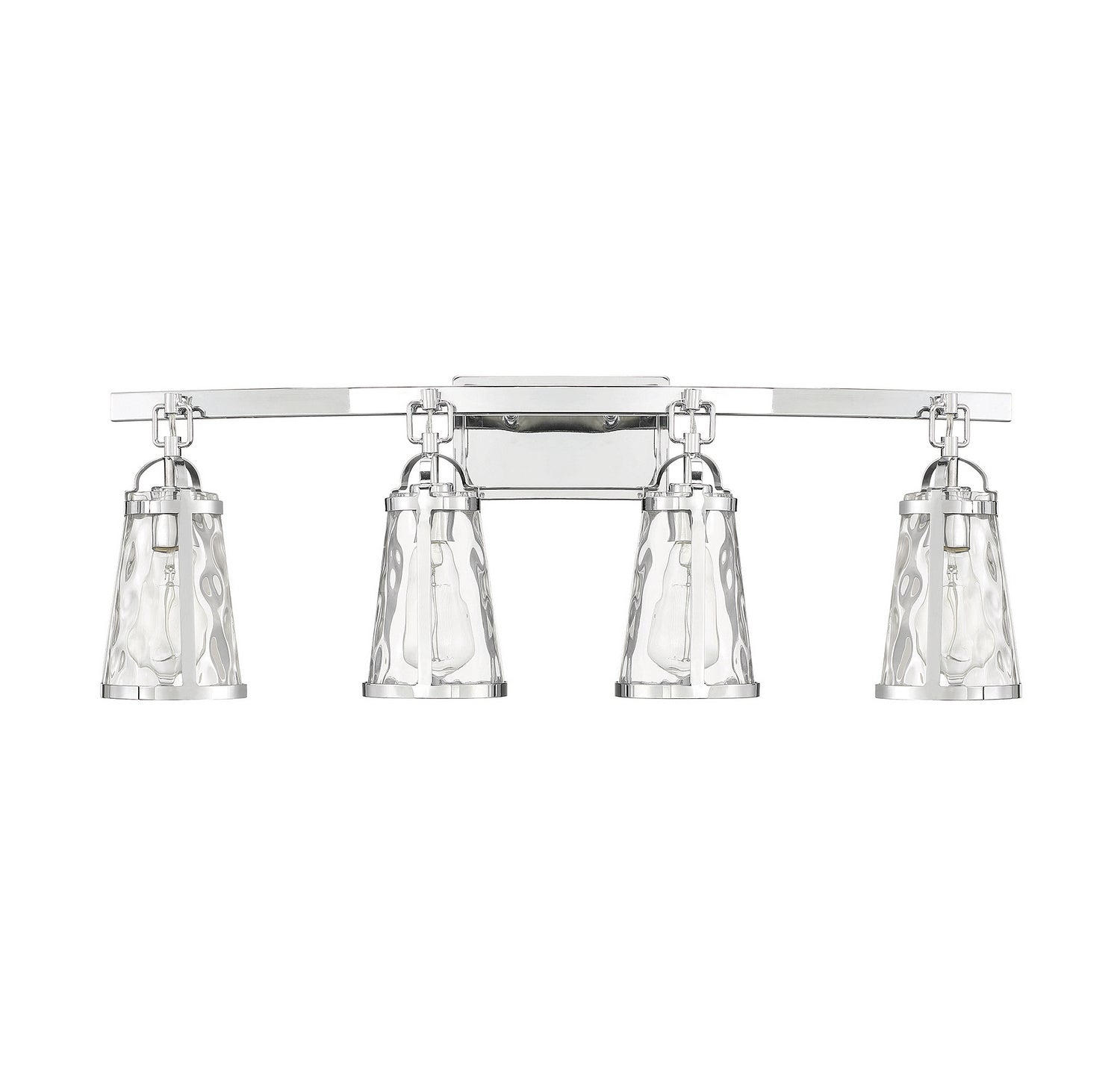 Savoy House - 8-560-4-11 - Four Light Bath Bar - Albany - Polished Chrome