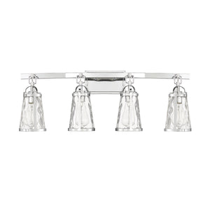 Savoy House - 8-560-4-11 - Four Light Bath Bar - Albany - Polished Chrome