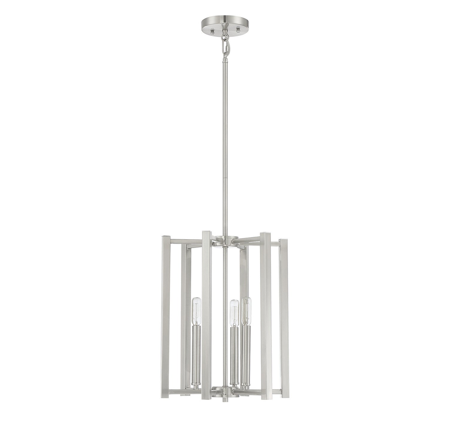 Savoy House - 3-7700-3-SN - Three Light Pendant - Benson - Satin Nickel