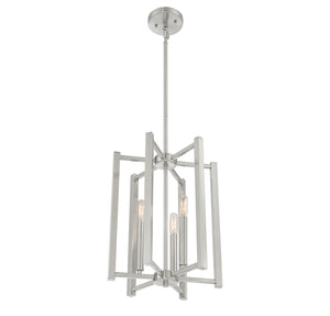 Savoy House - 3-7700-3-SN - Three Light Pendant - Benson - Satin Nickel