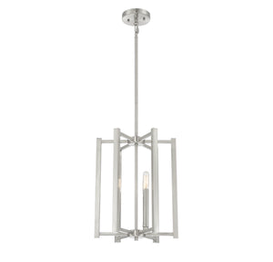 Savoy House - 3-7700-3-SN - Three Light Pendant - Benson - Satin Nickel