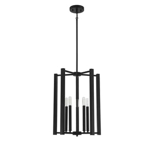 Savoy House - 3-7701-5-89 - Five Light Pendant - Benson - Matte Black