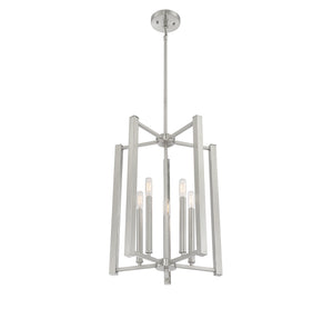 Savoy House - 3-7701-5-SN - Five Light Pendant - Benson - Satin Nickel