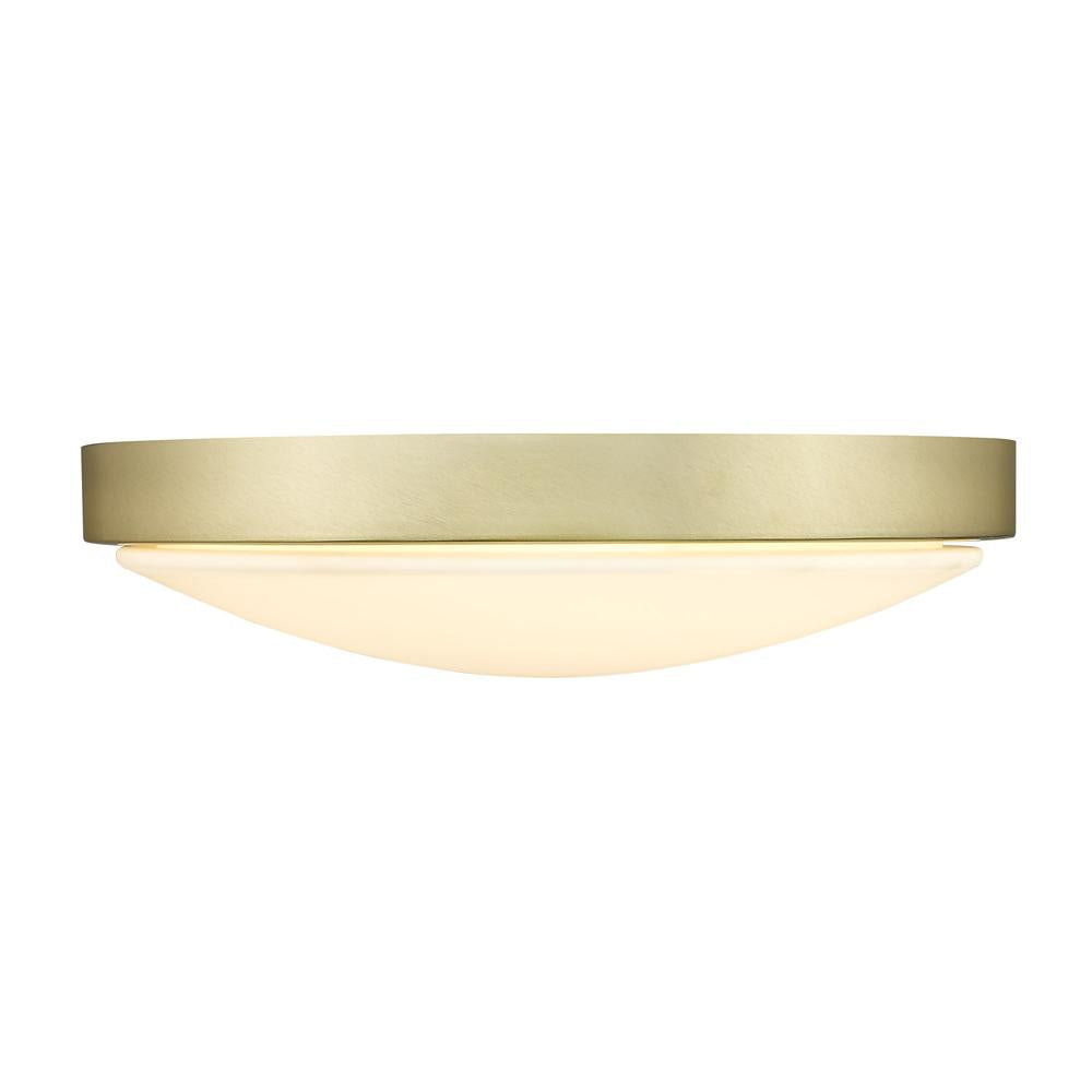 Golden - 9128-FM13 BCB-OP - LED Flush Mount - Gabi BCB - Brushed Champagne Bronze