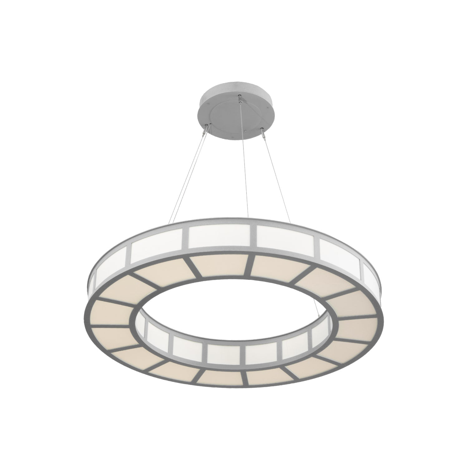 Hammerton Studio - CHB0033-36-BS-WL-CA1-L3 - LED Chandelier - Carlyle - Beige Silver