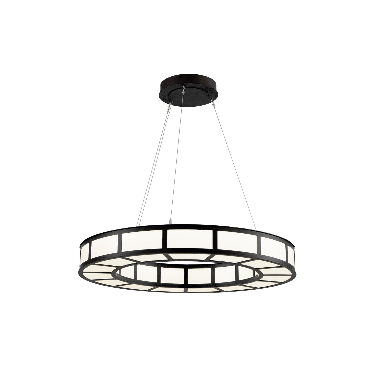 Hammerton Studio - CHB0033-36-MB-WL-CA1-L3 - LED Chandelier - Carlyle - Matte Black