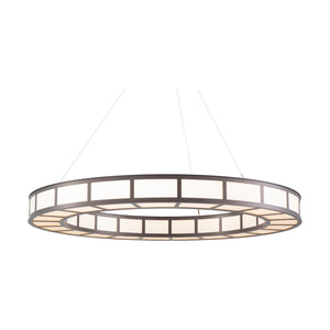 Hammerton Studio - CHB0033-48-FB-WL-CA1-L3 - LED Chandelier - Carlyle - Flat Bronze