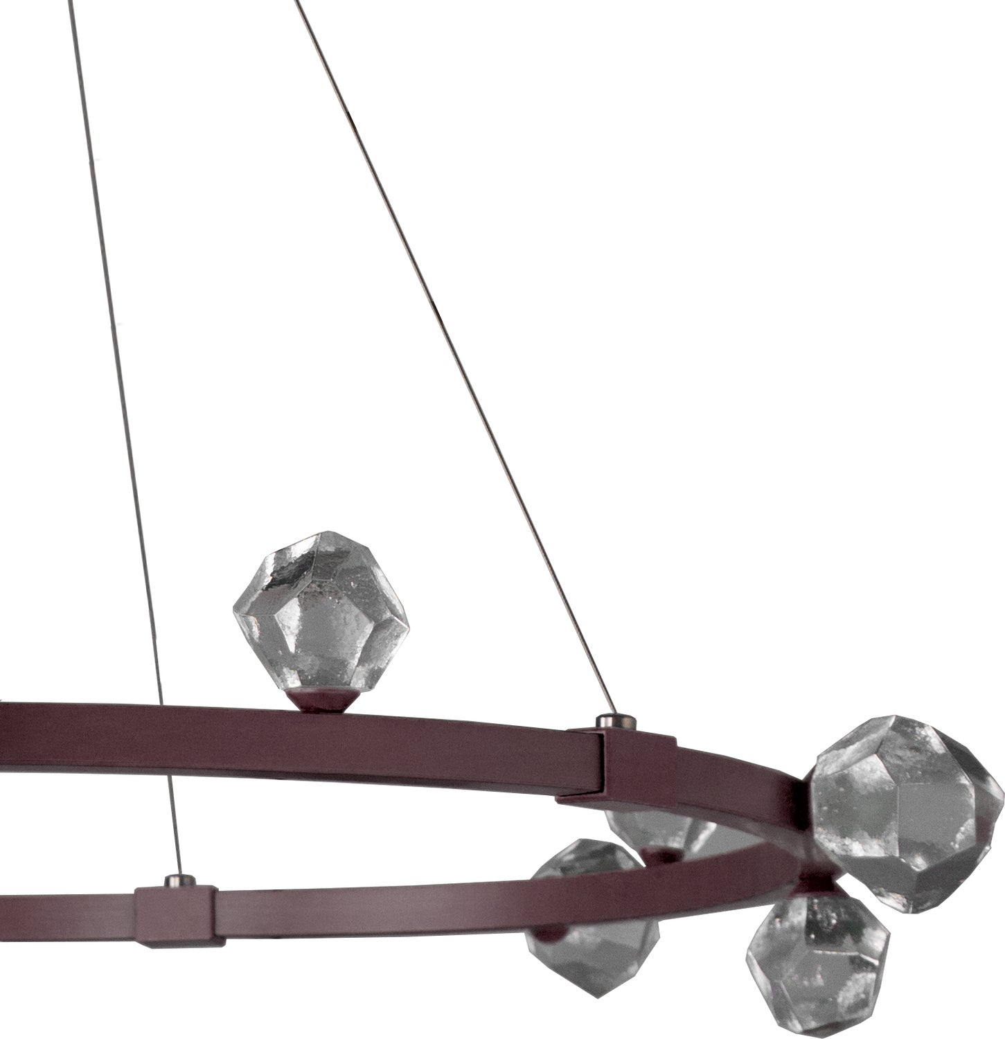 Hammerton Studio - CHB0070-40-FB-CZ-CA1-L3 - LED Chandelier - Stella - Flat Bronze