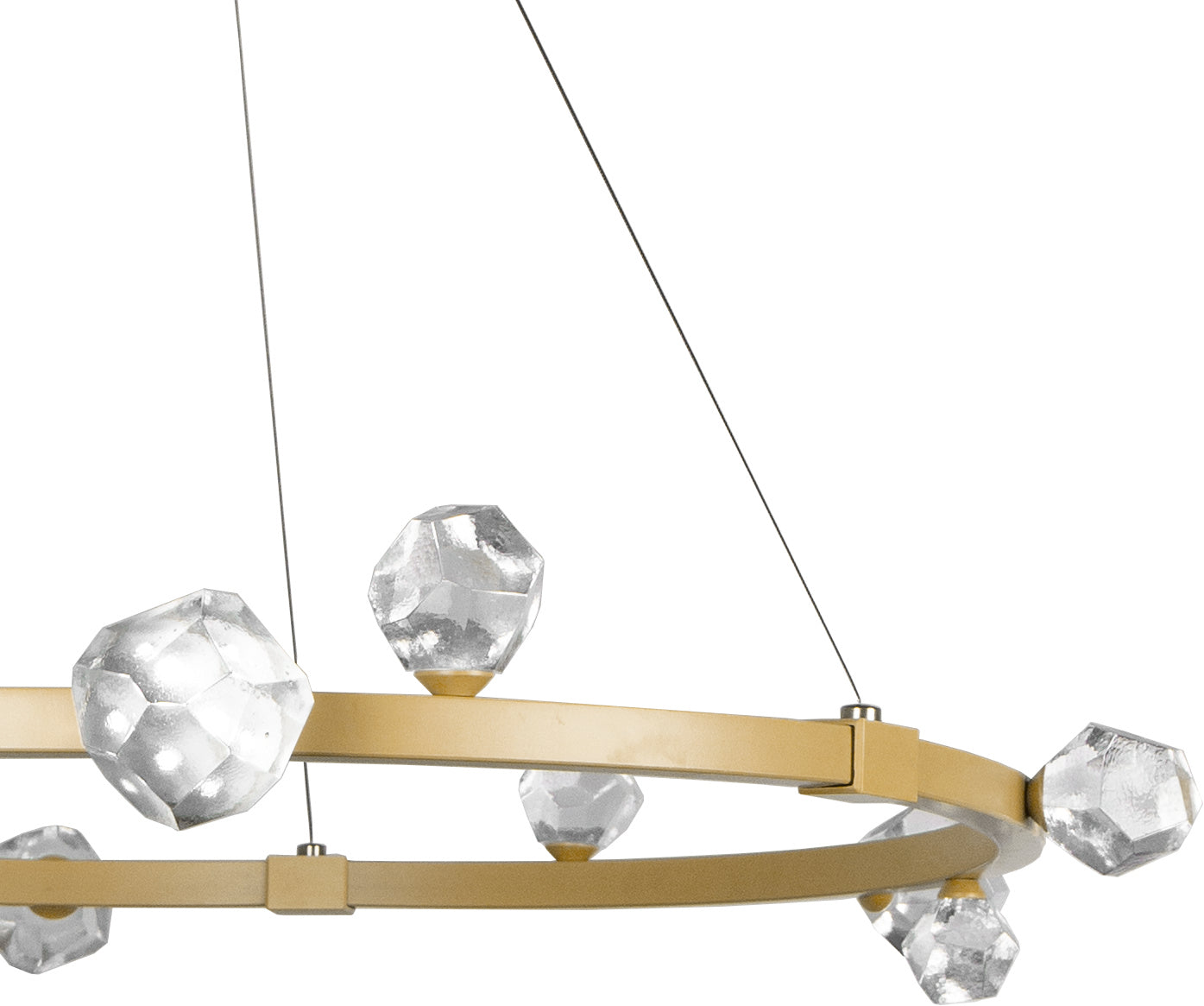 Hammerton Studio - CHB0070-40-GB-CZ-CA1-L3 - LED Chandelier - Stella - Gilded Brass