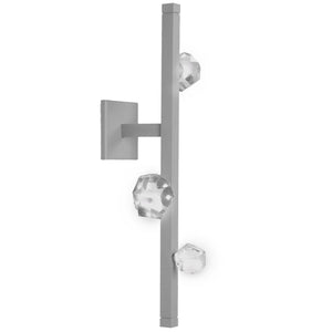 Hammerton Studio - IDB0070-24-BS-CZ-L3 - LED Wall Sconce - Stella - Beige Silver