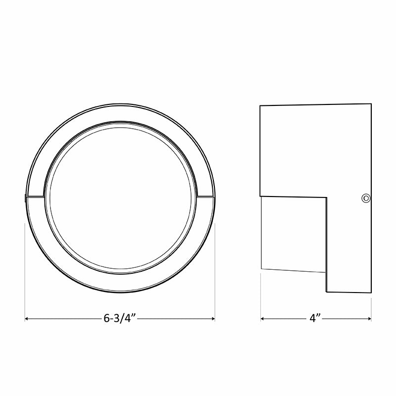 Westgate - LRS-F-MCT-C90-WH - Outdoor Double Lens - White