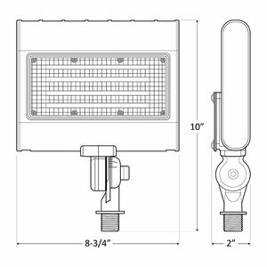 Westgate - LFX-MD-15-50W-30K-KN - Flood/Area Ligh - Bronze