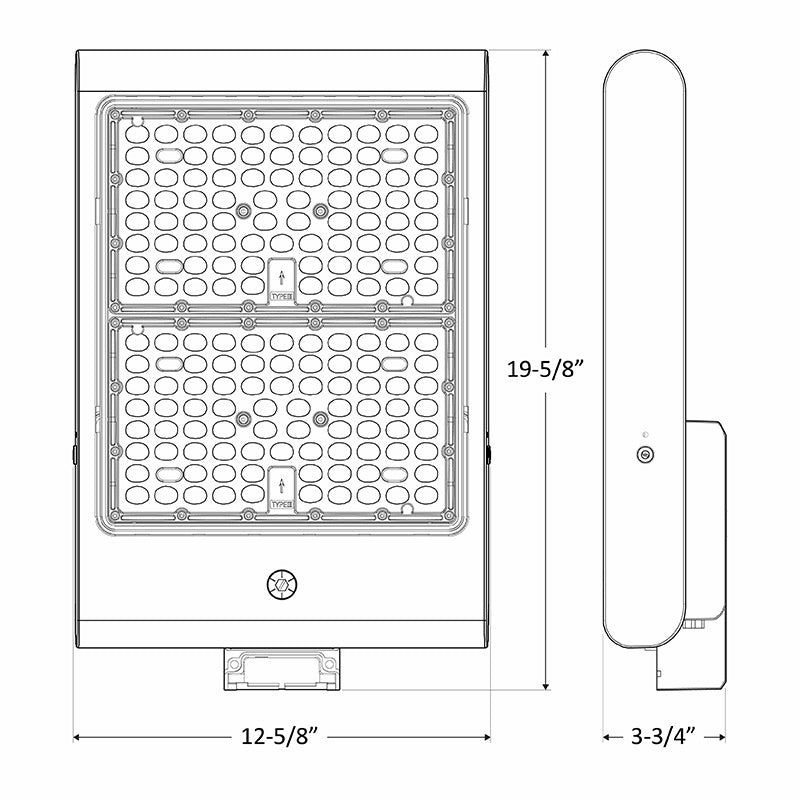 Westgate - LFX-XL-150-300W-30K - Flood/Area Ligh - Bronze