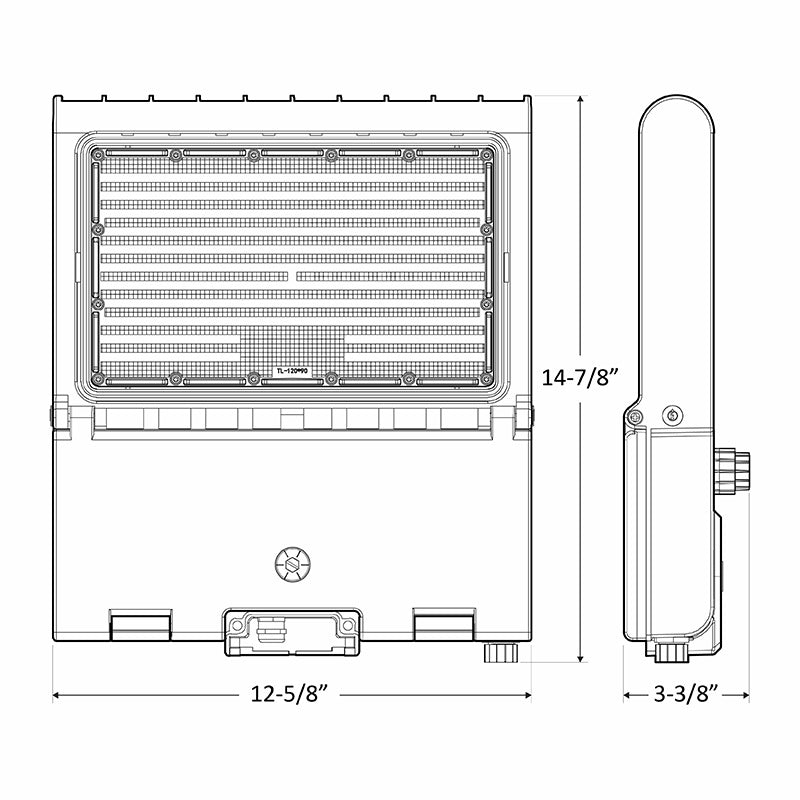 Westgate - LFXPRO-LG-50-150W-MCTP - Flood/Area Ligh - Bronze