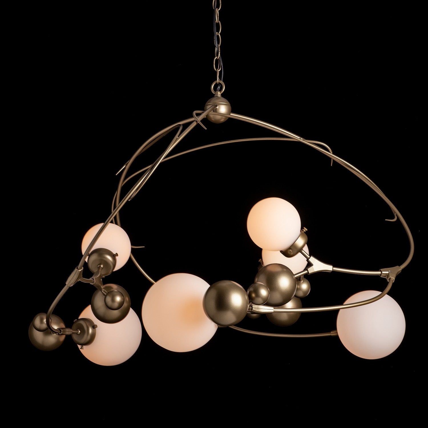 Hubbardton Forge - 136421-SKT-84-GG0639 - Sprig Circular Pendant - Sprig - Soft Gold