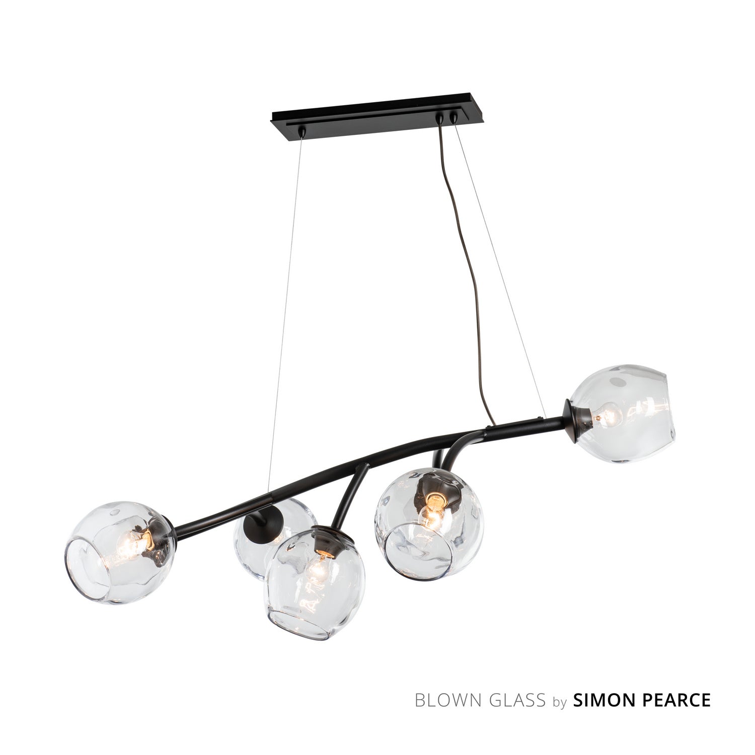 Hubbardton Forge - 138573-SKT-STND-10-ZM0588 - Vine Pendant - Vine - Black