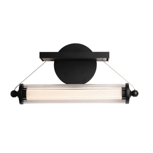 Hubbardton Forge - 209105-LED-10-WB-ZM0691 - LED Wall Sconce - Libra - Black