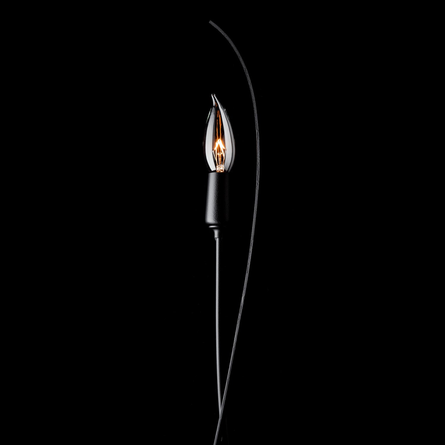 Hubbardton Forge - 209120-SKT-10 - Willow Sconce - Willow - Black