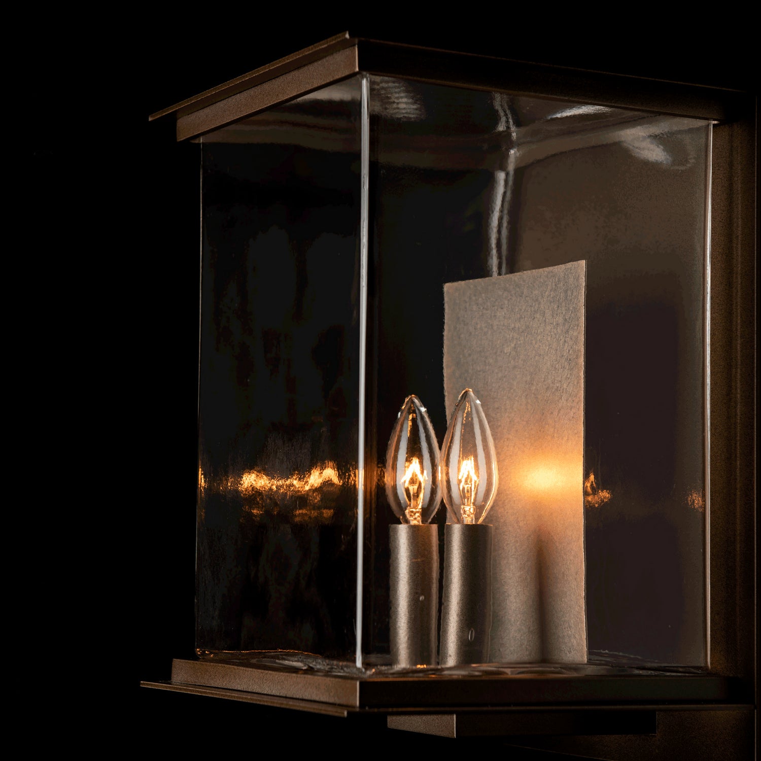 Hubbardton Forge - 304842-SKT-75-83-ZM0084 - Kingston Outdoor Large Sconce - Kingston - Coastal Bronze