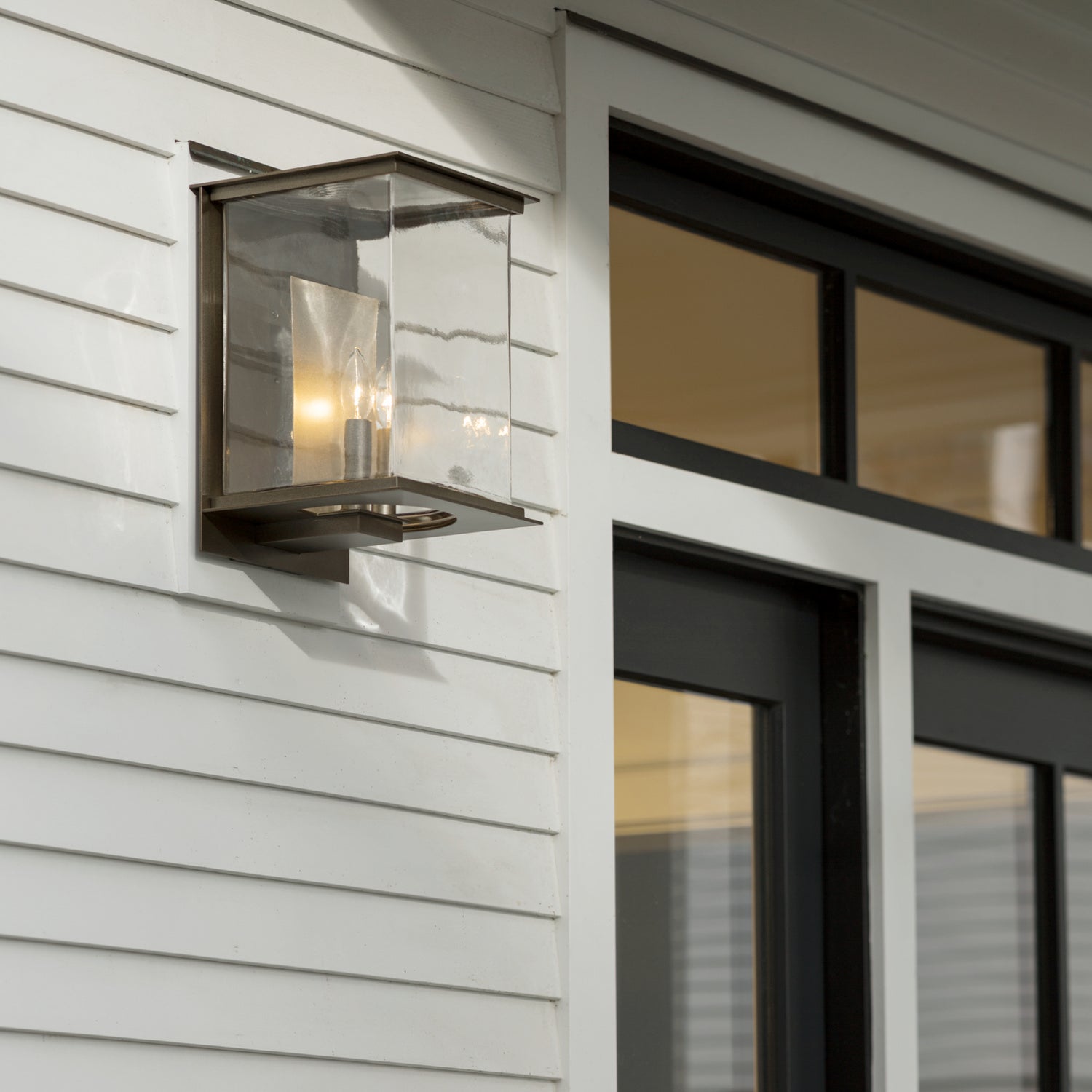 Hubbardton Forge - 304842-SKT-75-83-ZM0084 - Kingston Outdoor Large Sconce - Kingston - Coastal Bronze
