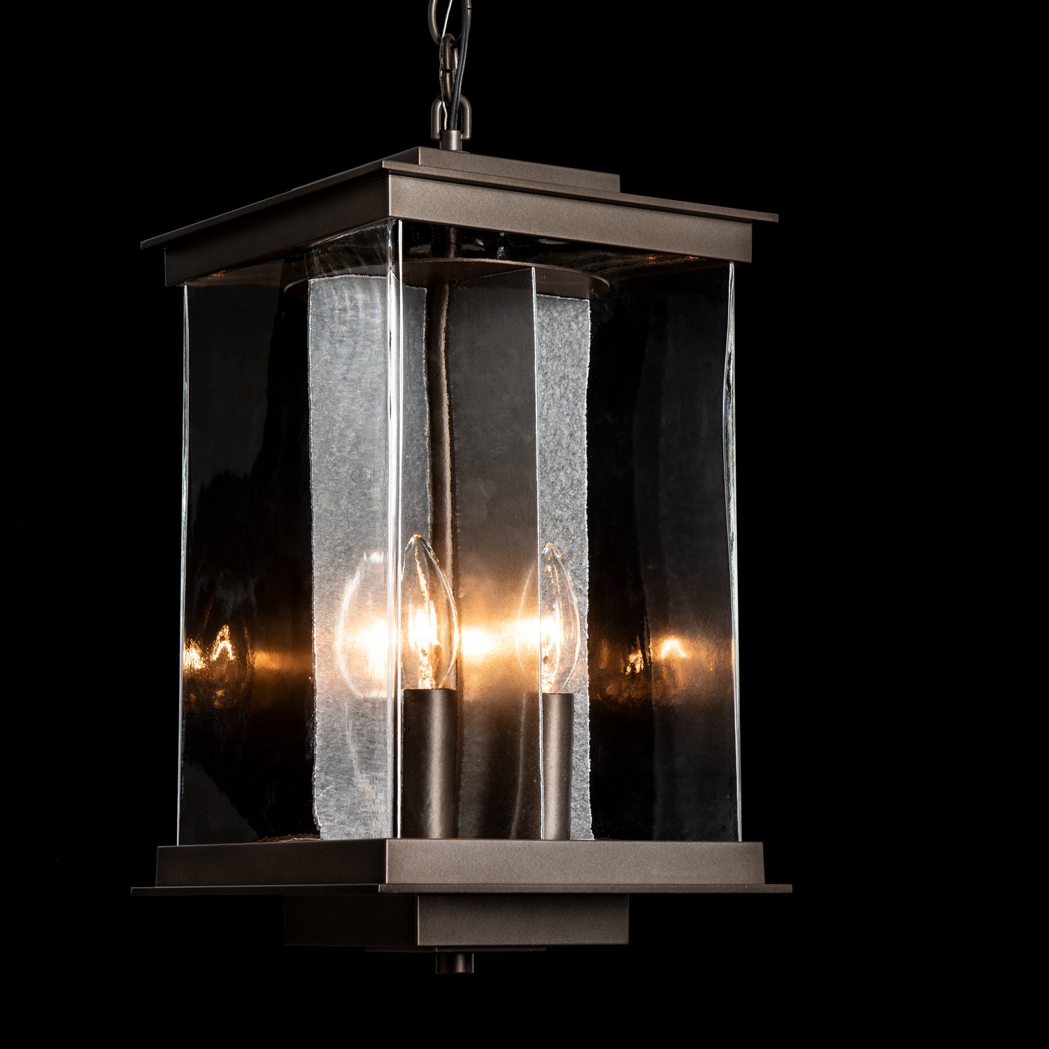 Hubbardton Forge - 356840-SKT-75-81-ZM0703 - Kingston Outdoor Large Lantern - Kingston - Coastal Bronze