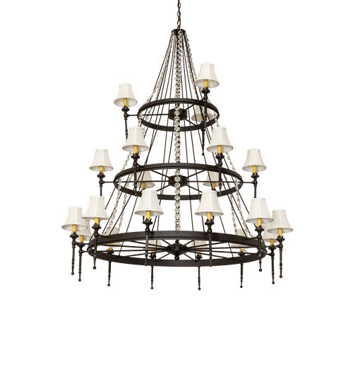 Meyda Tiffany - 233662 - 21 Light Chandelier - Amaury - Oil Rubbed Bronze