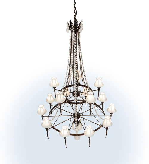 Meyda Tiffany - 236985 - 15 Light Chandelier - Amaury - Delmonico Bronze