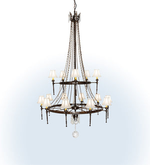 Meyda Tiffany - 236985 - 15 Light Chandelier - Amaury - Delmonico Bronze