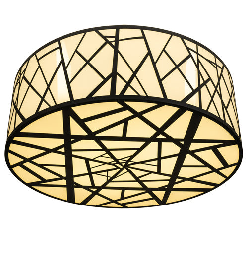 Meyda Tiffany - 238911 - Eight Light Pendant - Cilindro - Wrought Iron