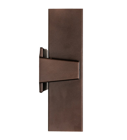 Meyda Tiffany - 238928 - Two Light Wall Sconce - Quadrato - Mahogany Bronze