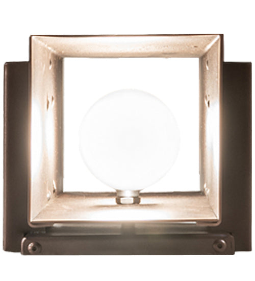 Meyda Tiffany - 238928 - Two Light Wall Sconce - Quadrato - Mahogany Bronze