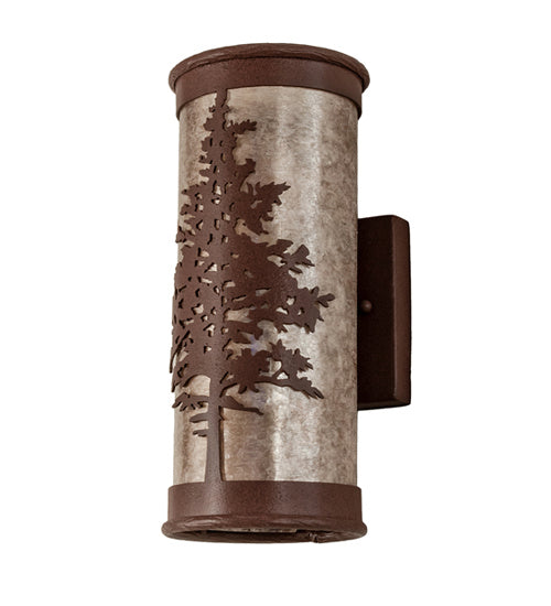 Meyda Tiffany - 240515 - Two Light Wall Sconce - Tamarack - Rust