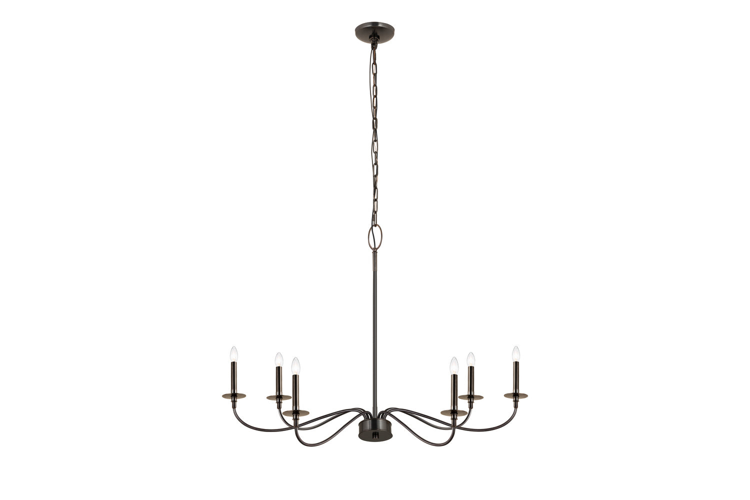 Z-Lite - 2301-42BP - Six Light Chandelier - Arrington - Plated Bronze