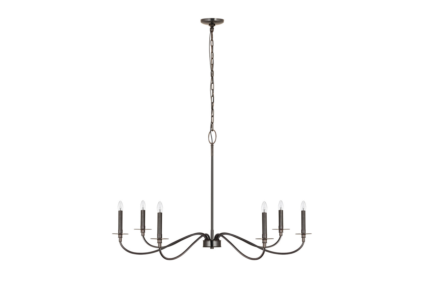 Z-Lite - 2301-42BP - Six Light Chandelier - Arrington - Plated Bronze