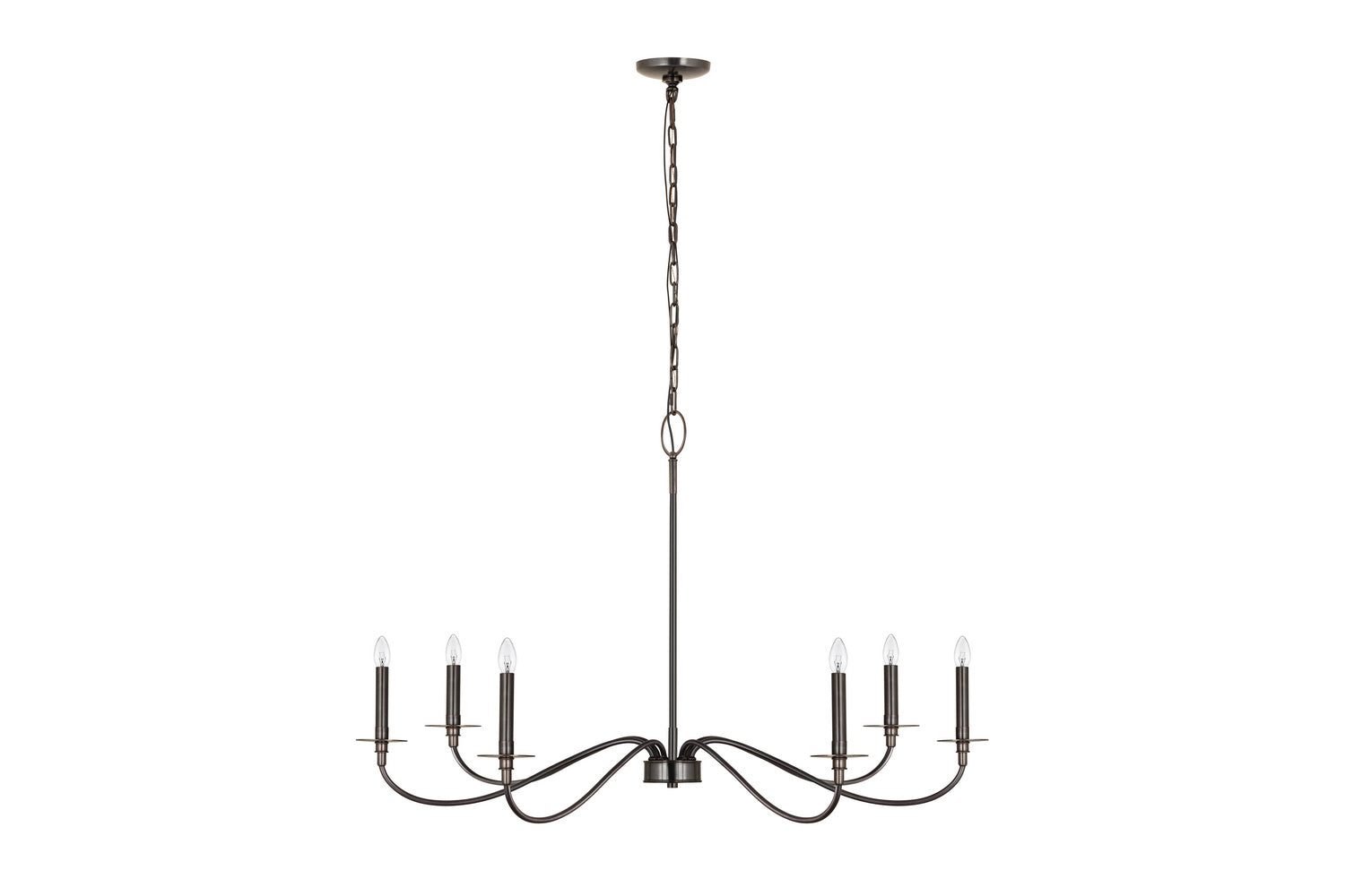 Z-Lite - 2301-42BP - Six Light Chandelier - Arrington - Plated Bronze