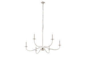 Z-Lite - 2301-42PN - Six Light Chandelier - Arrington - Polished Nickel