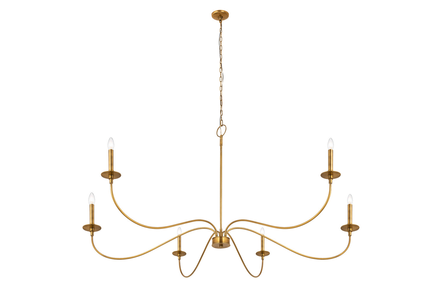 Z-Lite - 2301-63RB - Six Light Chandelier - Arrington - Rubbed Brass