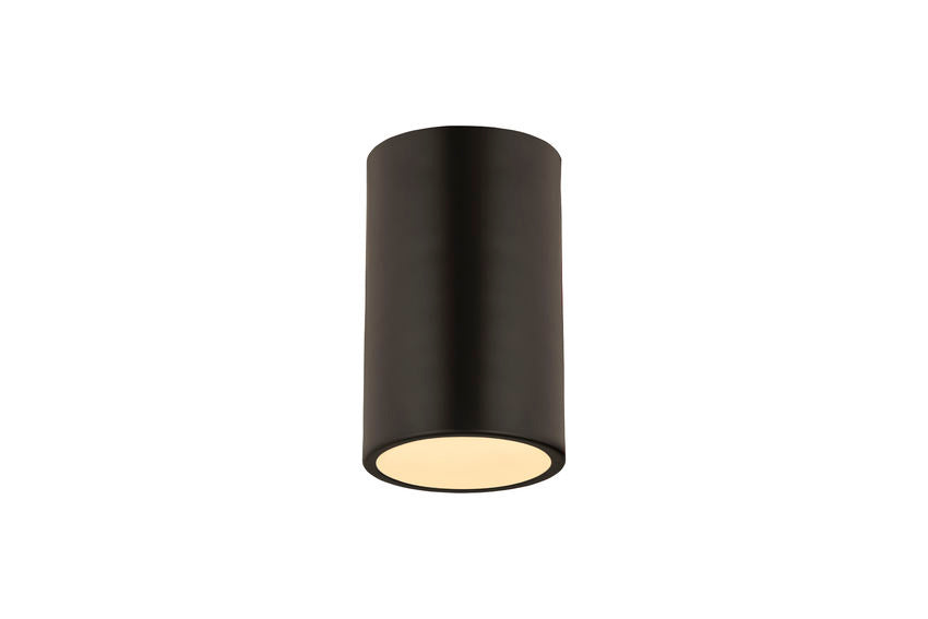 Z-Lite - 2302F1-MB - One Light Flush Mount - Harley - Matte Black