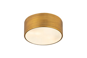 Z-Lite - 2302F2-RB - Two Light Flush Mount - Harley - Rubbed Brass